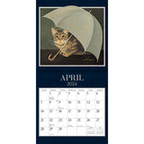 American Cat- 2024 Mini Wall Calendar