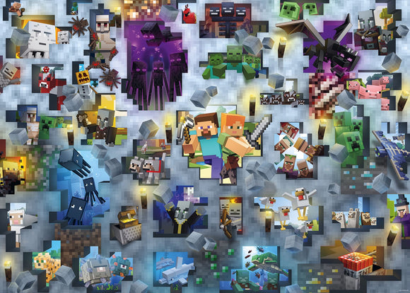 Minecraft Mobs - 1000 Piece Puzzle