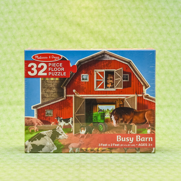 Busy Barn 32 Piece Floor Puzzle