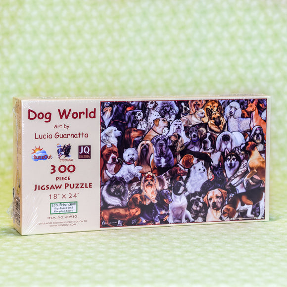 Dog World 300 Piece Puzzle