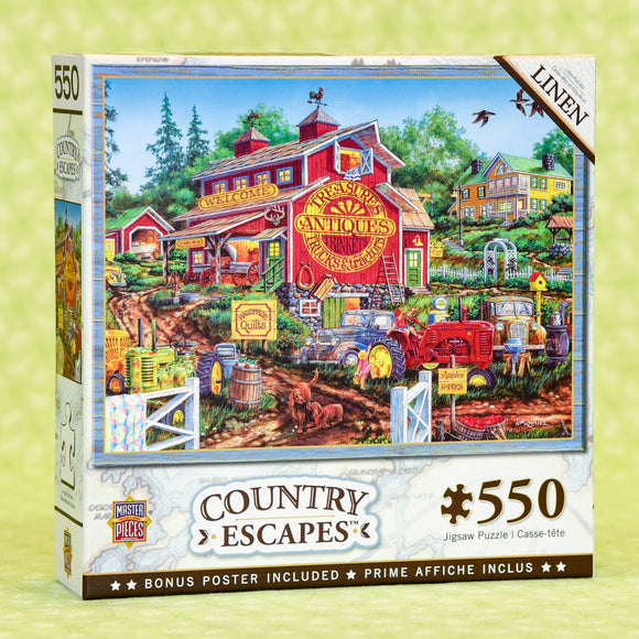 Antique Barn 550 Piece Puzzle