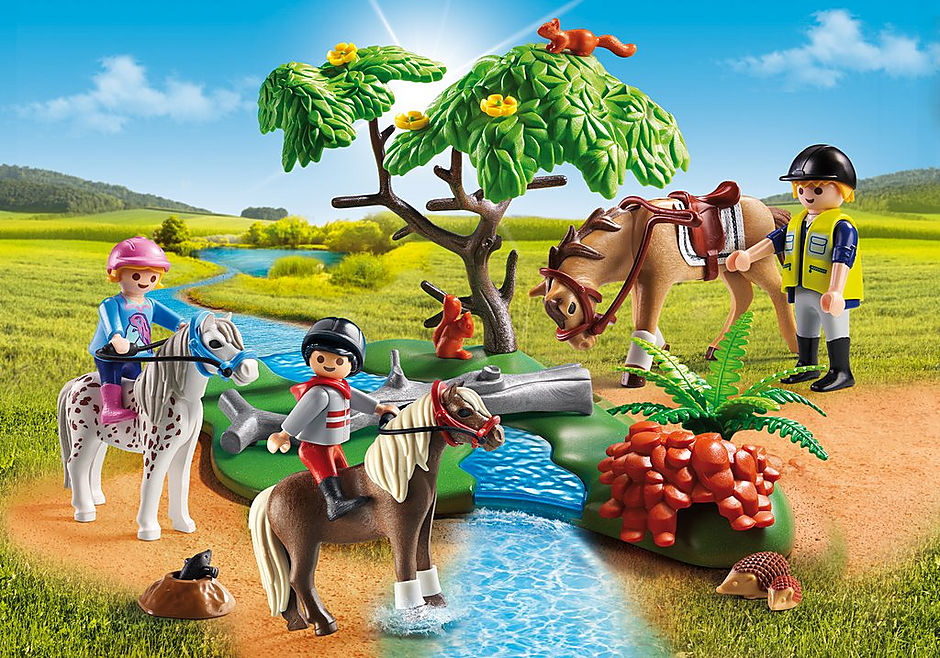 salvie fyrretræ hvis Playmobil - Country Horseback Ride – Foothill Mercantile