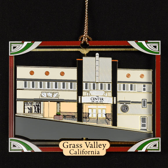 Downtown Grass Valley Ornament - The Center For The Arts (2021)