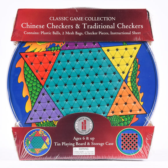 Chinese Checkers In Tin