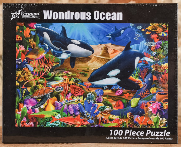 Wondrous Ocean - 100 Piece Puzzle