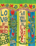 Art Pole From Studio M  - Love is All You Need 20"