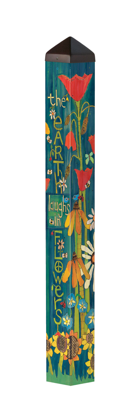 Art Pole From Studio M  - Earth Laughs in Flowers 40