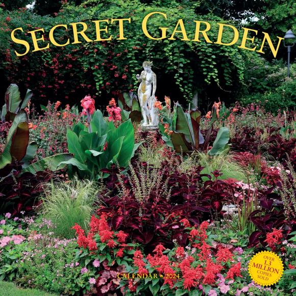 Secret Garden - 2024 Wall Calendar