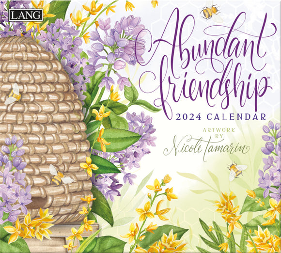 Abundant Friendship - 2024 Wall Calendar