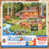 Creekside Gathering - Family Hour 400 Piece Puzzle