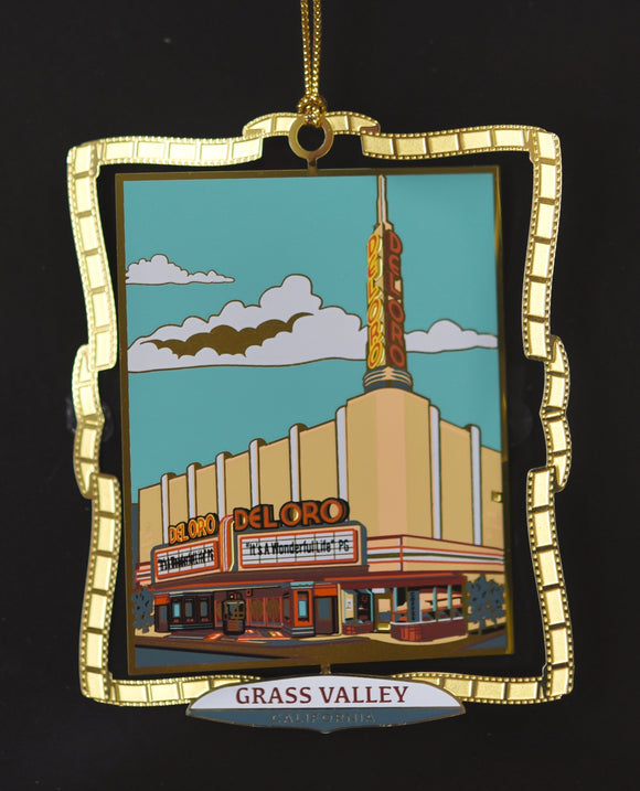 Downtown Grass Valley Ornament - Del Oro Refurbished (2025)