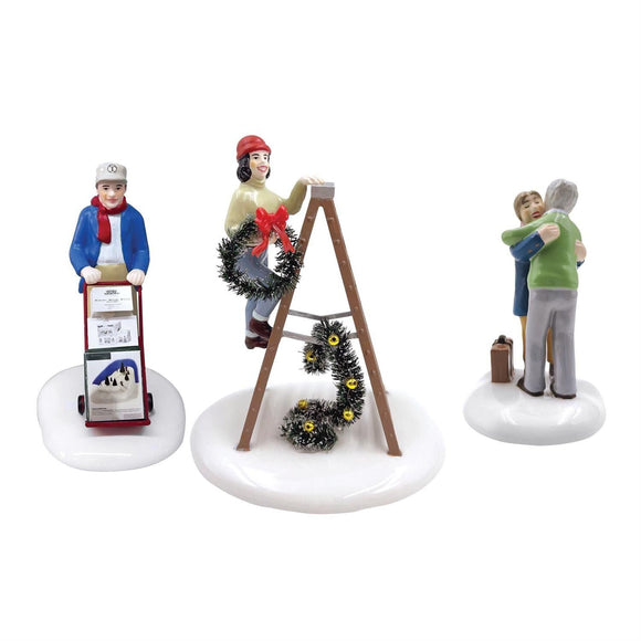Friends & Neighbors Snow Village 2025 - Set of 3