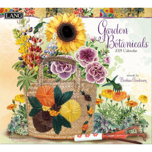 Garden Botanicals - 2024 Wall Calendar