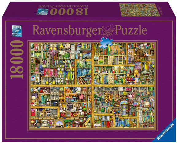 Magical Bookcase - 18,000 Piece Puzzle