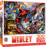 Dragon's Horde - 300 Piece Puzzle EZ Grip Pieces