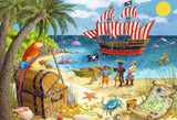 Pirates and Mermaids  -  2 x 24 Piece Puzzle