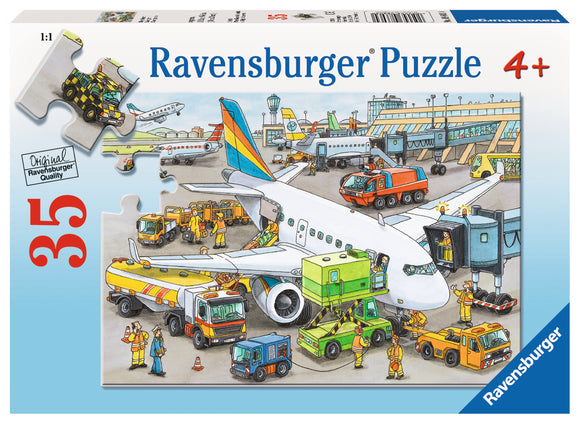 Busy Airport 35 Piece Puzzle