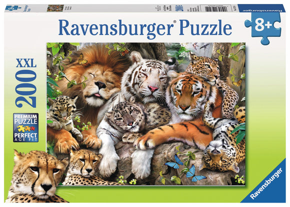Big Cat Nap - 200 Piece Puzzle