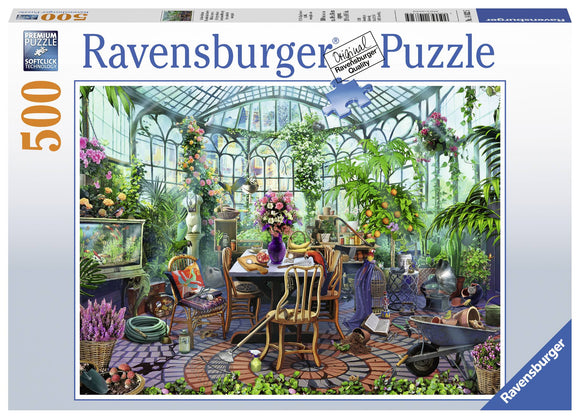 Greenhouse Morning - 500 Piece Puzzle