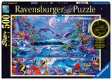 Moonlit magic - 500 Piece Puzzle - Glow In The Dark