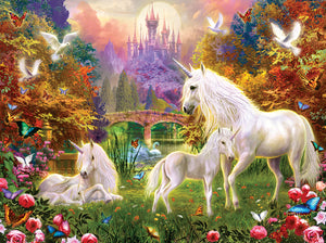 Castle Unicorns 1000 Piece Puzzle