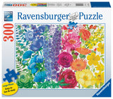 Floral Rainbow - 300 Piece Puzzle Large Format Pieces