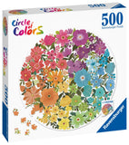 Circle of Colors - Flowers - 500 Piece Puzzle