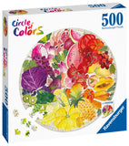 Circle of Colors - Fruits & Veggies - 500 Piece Puzzle