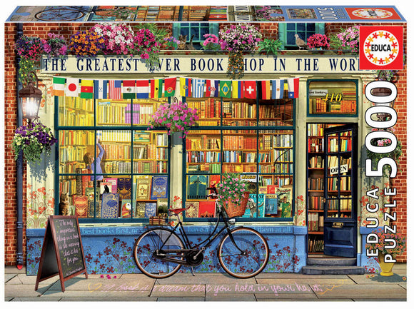 Greatest Bookshop in the World - 5000 Piece Puzzle
