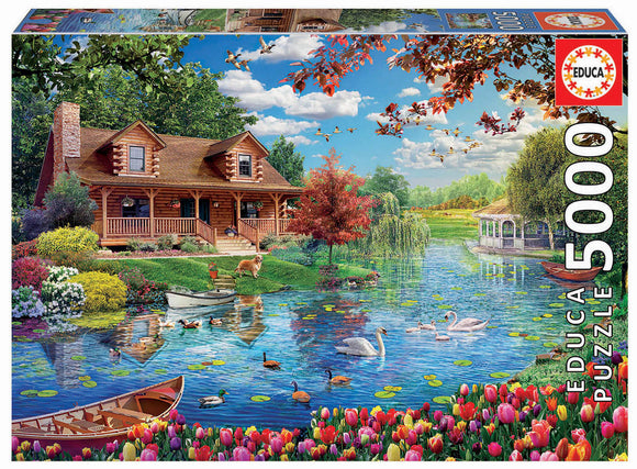 Lake House - 5000 Piece Puzzle