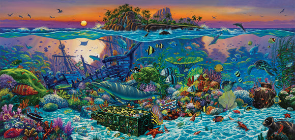 Coral Reef Island 1000 Piece Puzzle