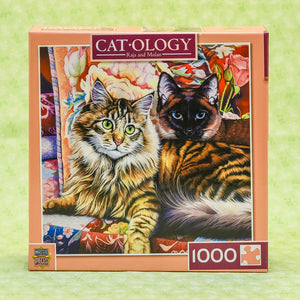 Raja & Mulan Cat 1000 Piece Puzzle