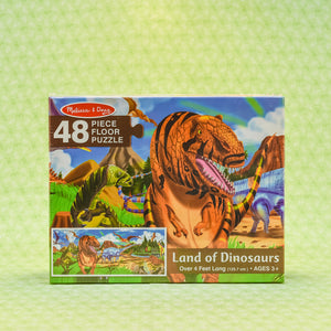 Land Of Dinosaurs 48 Piece Floor Puzzle