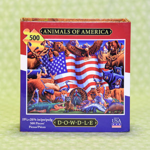Animals of America 500 Piece Puzzle