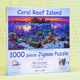 Coral Reef Island 1000 Piece Puzzle