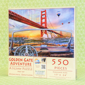 Golden Gate Adventure 550 Piece Puzzle