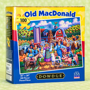 Old MacDonald 100 Piece Puzzle