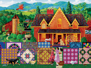 Morning Day Quilt 1000 Piece Puzzle