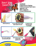Paint & Wear Enamel Pin Kit - Arts & Crafts Kit