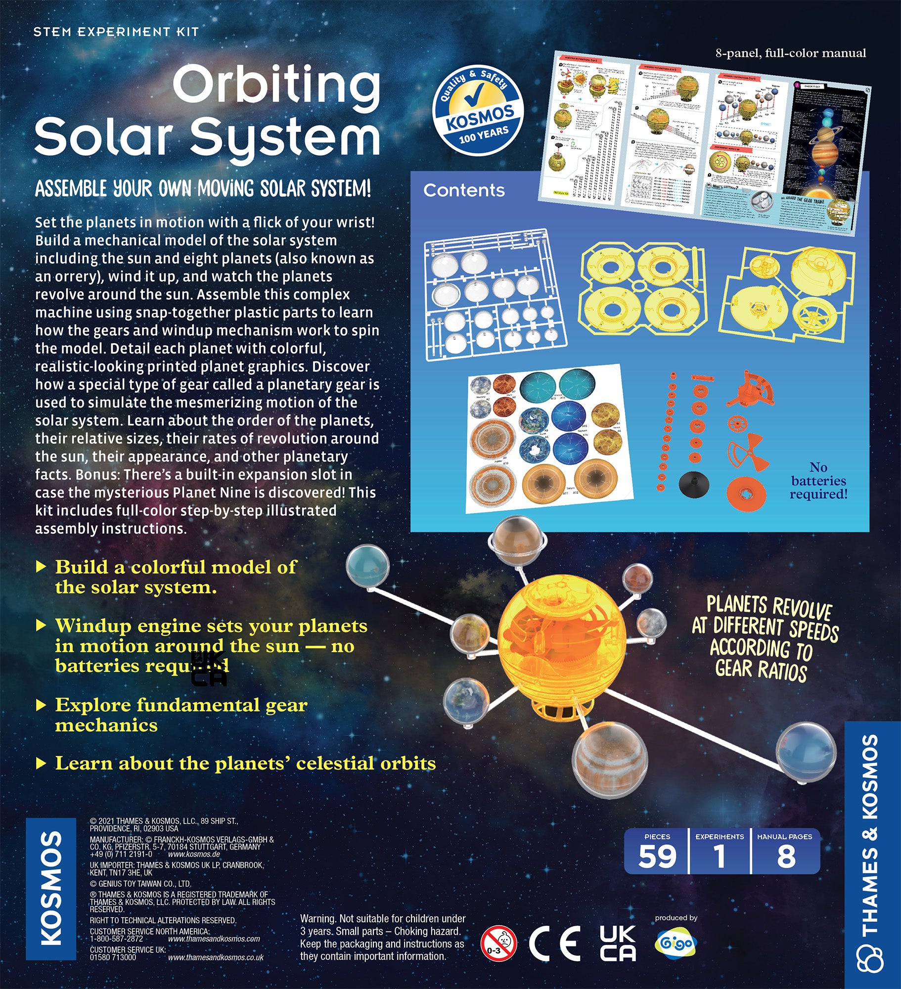 Orbiting Solar System - STEM Experiment Kit – Foothill Mercantile