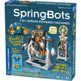 SpringBots: 3-in-1 Spring-Powered Machines - STEM Experiment Kit