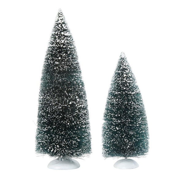 Bag-O-Frosted Topiaries - Set of 2