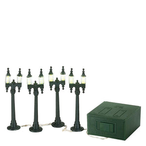 Double Street Lamps - Set of 4