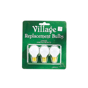 Replacement 120V Round Lite Bulb-Set of 3