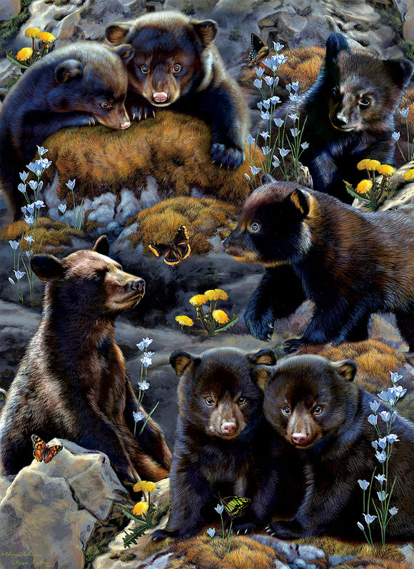 Bear Cubs (Extra Large Pieces)  500 Piece Puzzle