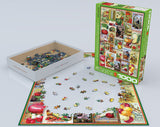Vegetables Seed Catalog Collection 1000 Piece Puzzle