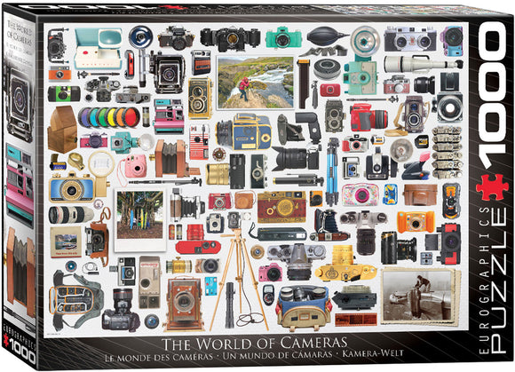World of Cameras 1000 Piece Puzzle
