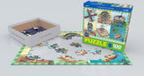 Kitten Trouble 100 Piece Puzzle