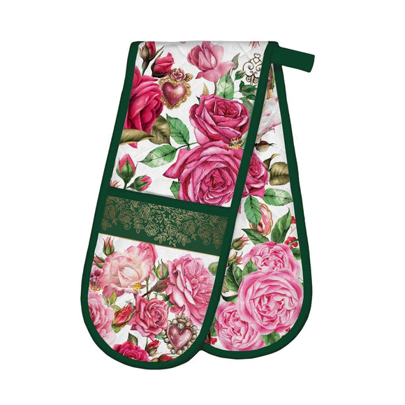 Royal Rose - Double Oven Glove