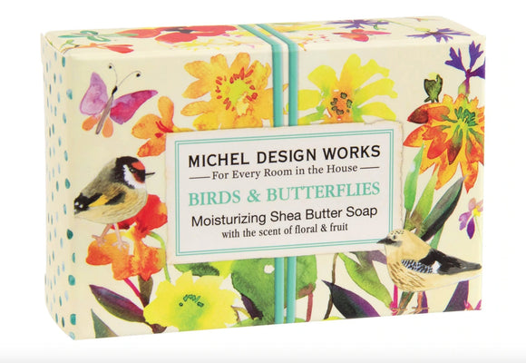 Birds & Butterflies - Boxed Soap